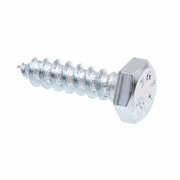 PRIME-LINE Hex Lag Screws, 1/4 in. X 1 in., A307 Grade A Zinc Plated Steel, 100PK 9054850